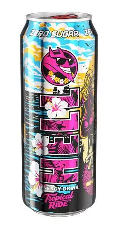 Energiaital, cukormentes, 500 ml, HELL Zero Tropical Ride (KHI542V)