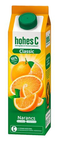 Gyümölcslé, 100 százalék , 1 l, HOHES C, narancs-acerola (KHIH09)