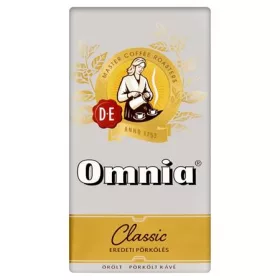   Kávé, pörkölt, őrölt, vákuumos csomagolásban, 250 g, DOUWE EGBERTS Omnia (KHK001)