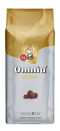 Kávé, pörkölt, szemes, 1000 g, DOUWE EGBERTS Omnia (KHK004)