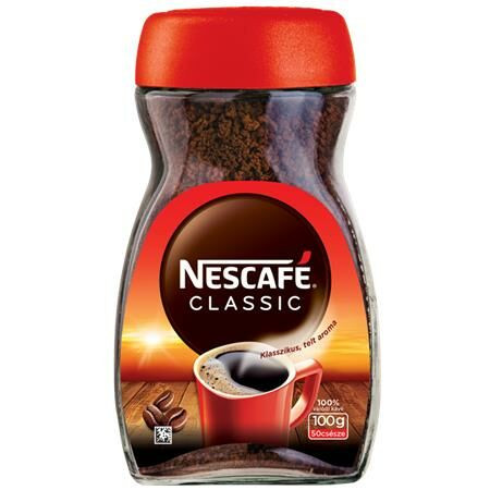 Instant kávé, 100 g, üveges, NESCAFÉ Classic (KHK011)
