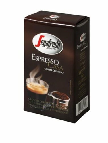 Kávé, pörkölt, őrölt, vákuumos csomagolásban, 250 g,  SEGAFREDO, Espresso Casa (KHK081)