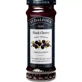 Lekvár, 284 g, ST DALFOUR, feketecseresznye (KHK1035)