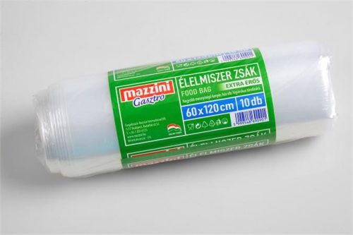 Élelmiszerzsák, extra erős, 10 db, 60 x 120 cm, MAZZINI Gasztro (KHK1051)