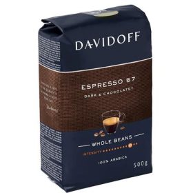   Kávé, pörkölt, szemes, 500 g, DAVIDOFF Espresso 57 (KHK1057)