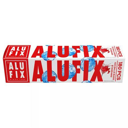 Jéggolyókészítő zacskó, önzáró, 180 db, ALUFIX (KHK1074)