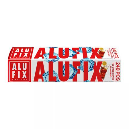 Jégkockakészítő zacskó, önzáró, 240 db, ALUFIX (KHK1075)