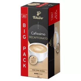   Kávékapszula, koffeinmentes, 30 db, TCHIBO Cafissimo Decaffeinato (KHK1082)
