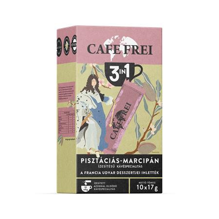 Instant kávé, 10x17 g, CAFE FREI Versailles-i Pisztáciás-marcipán 3 in 1 (KHK1086)