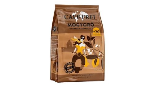 Kávékapszula, Nespresso® kompatibilis, 20 db, CAFE FREI, mogyoró (KHK1092)