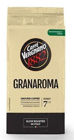 Kávé, pörkölt, őrölt, 250 g, CAFFÉ VERGNANO Granaroma (KHK1107)