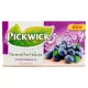Gyümölcstea, 20x2 g, PICKWICK Fruit Fusion, fekete áfonya (KHK1128)