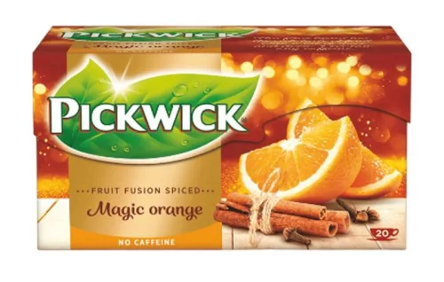 Gyümölcstea, 20x1,75 g, PICKWICK Fruit Fusion, Magic orange (KHK1133)