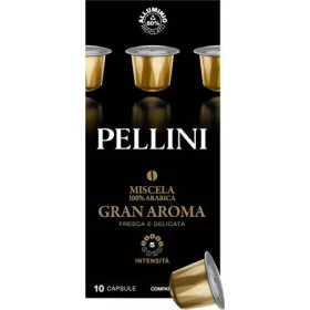   Kávékapszula, Nespresso&reg; kompatibilis, 10 db, PELLINI, Gran Aroma (KHK1138)