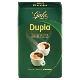 Kávé, pörkölt, őrölt, 250 g, GALA Dupla (KHK1143)