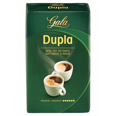 Kávé, pörkölt, őrölt, 250 g, GALA Dupla (KHK1143)