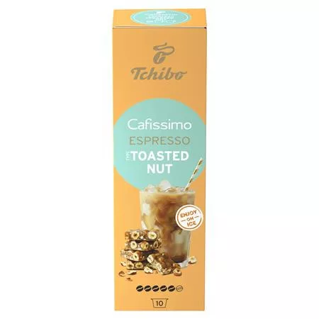 Kávékapszula, 10 db, TCHIBO Cafissimo Espresso Toasted Nut (KHK1157)