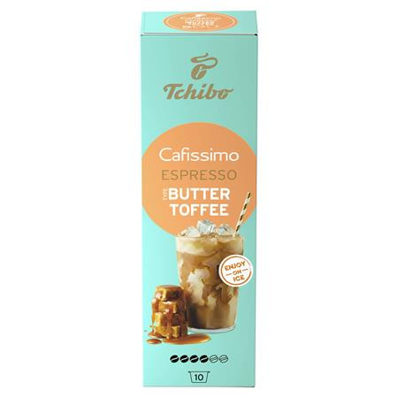 Kávékapszula, 10 db, TCHIBO Cafissimo Espresso Buttertoffee (KHK1158)