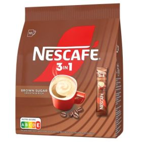   Instant kávé stick, 10x16,5 g, NESCAFÉ 3in1, barna cukorral (KHK162B)