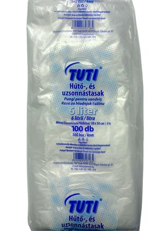 Hűtő- és uzsonnástasak, 6 l, TUTI (KHK182)