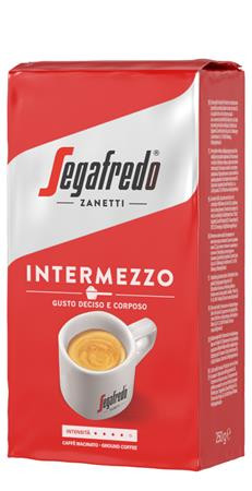 Kávé, pörkölt, őrölt, vákuumos csomagolásban, 250 g, SEGAFREDO Intermezzo (KHK188)