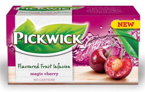 Gyümölcstea, 20x2 g, PICKWICK Fruit Fusion, mágikus meggy (KHK250H)