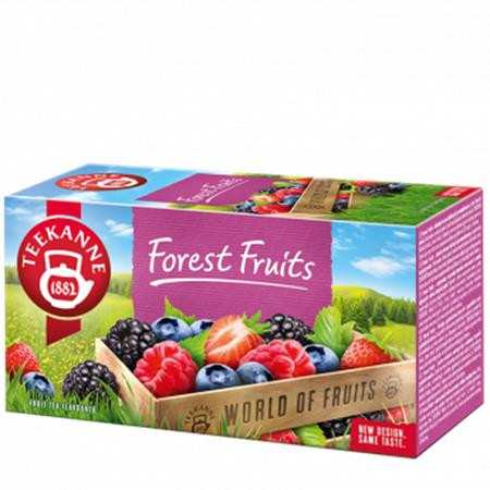 Gyümölcstea, 20x2,5 g, TEEKANNE Forest Fruits, erdei gyümölcs (KHK271)