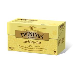 Fekete tea, 25x2 g, TWININGS Earl grey (KHK274)