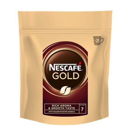 Instant kávé, 50 g, utántöltő, NESCAFÉ Gold (KHK310)