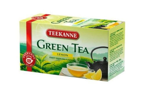 Zöld tea, 20x1,75 g, TEEKANNE, citrom (KHK315)