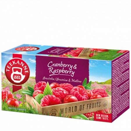 Gyümölcstea, 20x2,25 g, TEEKANNE Piros bogyók, áfonya-málna (KHK325)