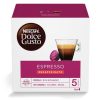 Kávékapszula, 16x6 g, NESCAFÉ DOLCE GUSTO Espresso, koffeinmentes (KHK364)