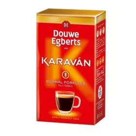   Kávé, pörkölt,őrölt, vákuumos csomagolásban, 225 g, DOUWE EGBERTS Karaván normál pörkölés (KHK411)