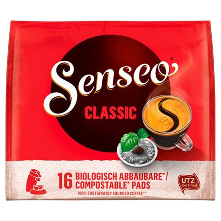 Kávépárna, 16 db, 111 g, DOUWE EGBERTS Senseo, Classic (KHK414)