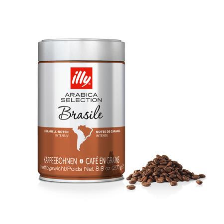 Kávé, pörkölt, szemes, 250 g, ILLY Brasile (KHK454)
