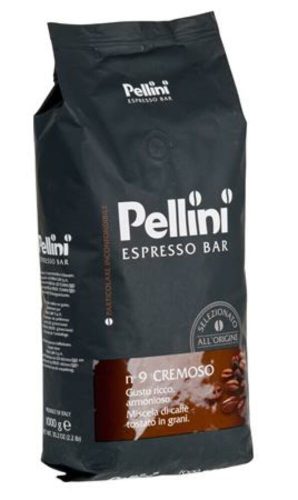 Kávé, pörkölt, szemes, 1000 g,  PELLINI Cremoso (KHK499)