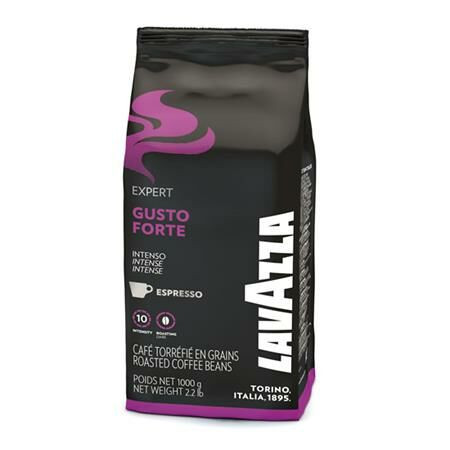 Kávé, pörkölt, szemes, 1000 g,  LAVAZZA Gusto Forte (KHK501)