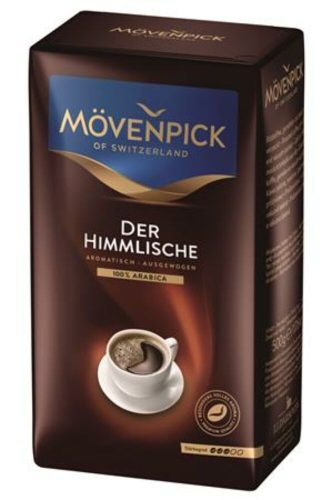 Kávé, pörkölt, őrölt, vákuumos csomagolásban, 500 g, MÖVENPICK Himmlische (KHK509)