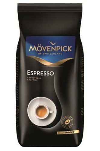 Kávé, pörkölt, szemes, 1000 g,  MÖVENPICK Espresso (KHK510)
