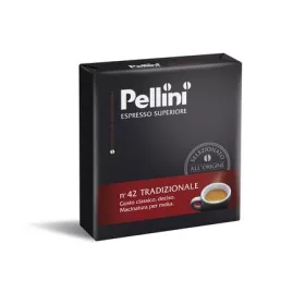   Kávé, pörkölt, őrölt, 2x250 g, PELLINI, Tradizionale (KHK564)
