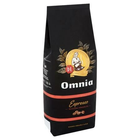 Kávé, pörkölt, szemes, olaszos pörkölésű, 1000 g, DOUWE EGBERTS Omnia Espresso (KHK590)