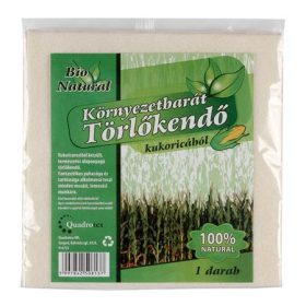 Törlőkendő, BIO NATURAL, kukorica (KHK620)