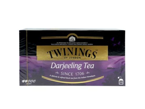 Fekete tea, 25x2 g, TWININGS Darjeeling (KHK621)