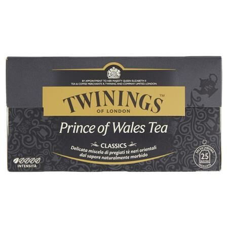 Fekete tea, 25x2 g, TWININGS Prince of Wales (KHK622)