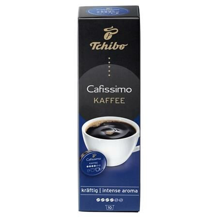 Kávékapszula, 10 db, TCHIBO Cafissimo Coffee Intense (KHK657)