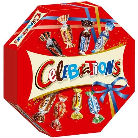 Desszert, ünnepi dobozban, 196 g, Celebrations (KHK684)