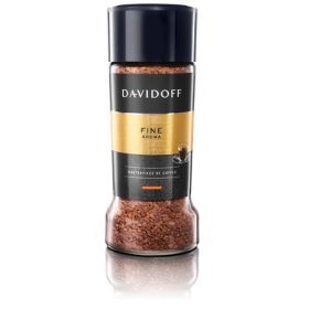 Instant kávé, 100 g, üveges, DAVIDOFF Fine Aroma (KHK687)