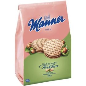 Mogyorós ostya, 400 g, MANNER Törtchen (KHK700)