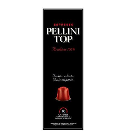 Kávékapszula, Nespresso® kompatibilis, 10 db, PELLINI, Top (KHK743)