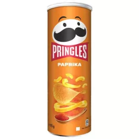 Chips, 165 g, PRINGLES, paprikás (KHK773)